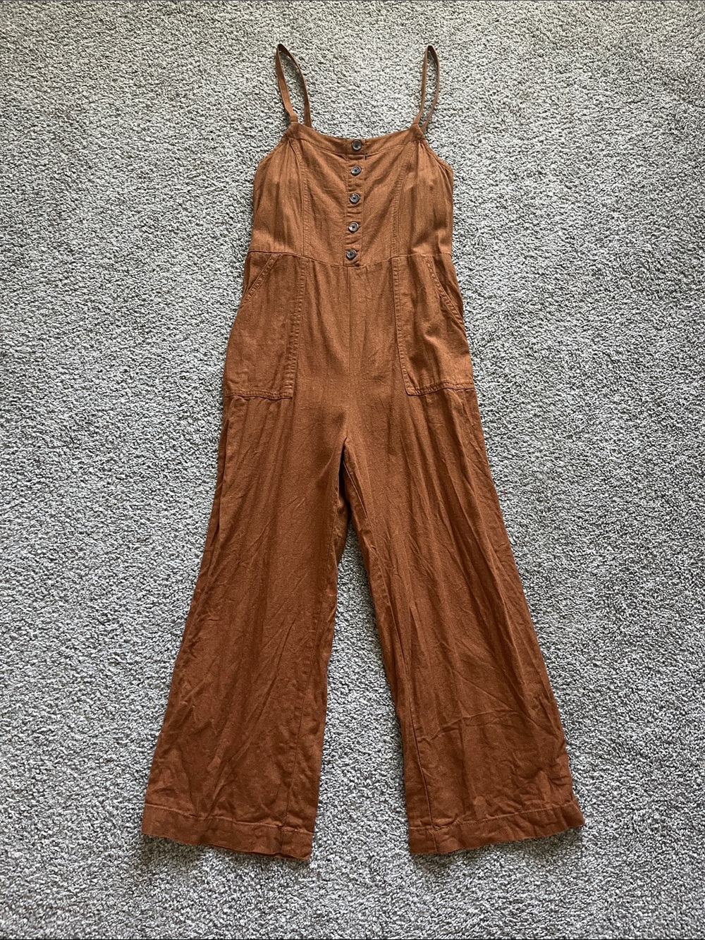 Old Navy Linen Blend Jumpsuit